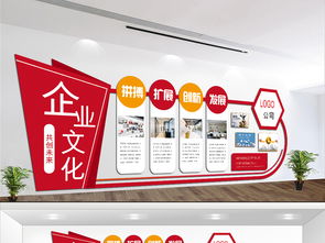 AI微立体企业文化墙设计 打造现代互联网公司的形象窗口